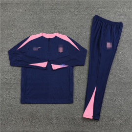 Sudadera de Entrenamiento Atlético de Madrid Azul Marino/Rosa 2024/2025 Kit