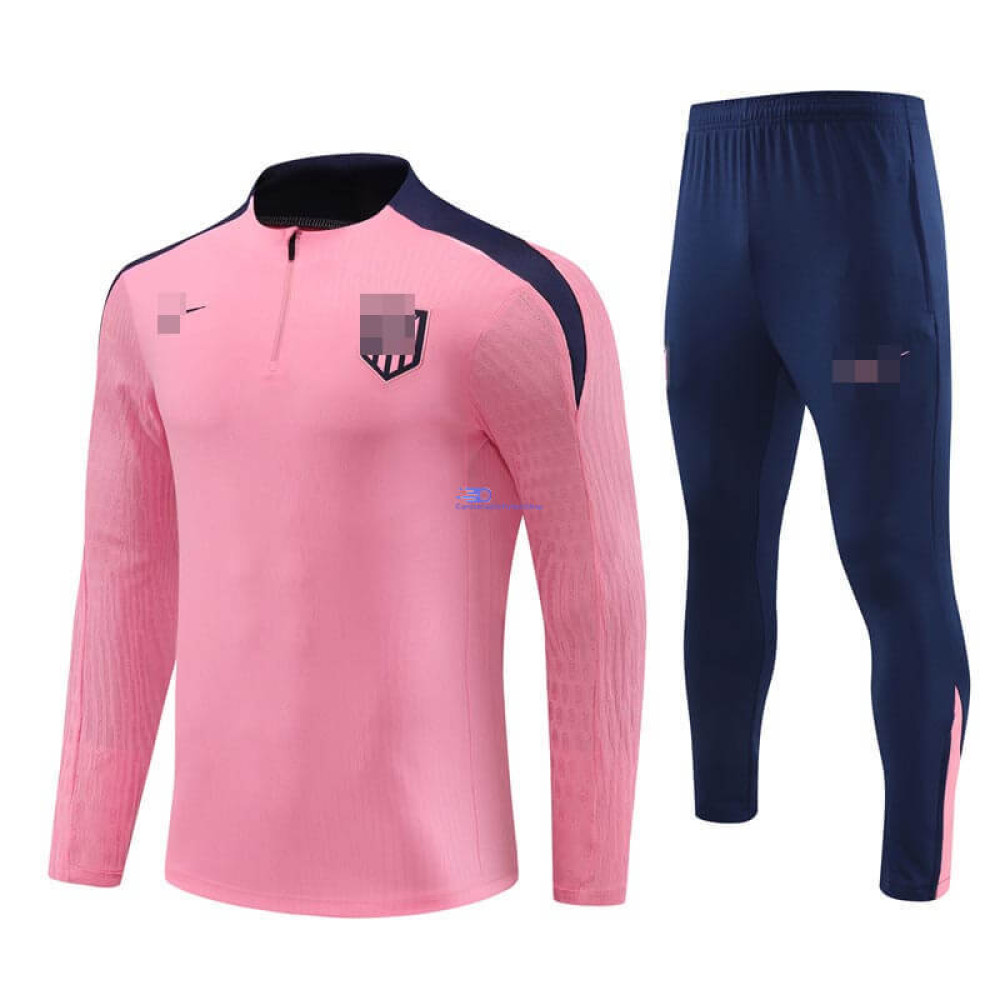 Sudadera de Entrenamiento Atlético de Madrid Rosa 2024/2025 Kit
