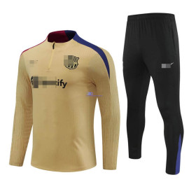 Sudadera de Entrenamiento Barcelona Dorado 2024/2025
