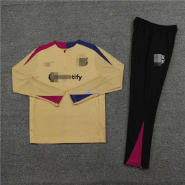 Sudadera de Entrenamiento Barcelona Dorado 2024/2025