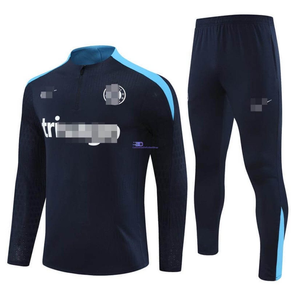 Sudadera de Entrenamiento Chelsea Azul Marino 2024/2025 Kit