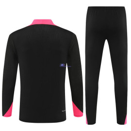 Sudadera de Entrenamiento Chelsea Negro/Rosa 2024/2025 Kit