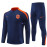 Sudadera de Entrenamiento Holanda Azul/Naranja 2024 Kit