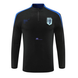 Sudadera de Entrenamiento Holanda Negro/Azul 2024