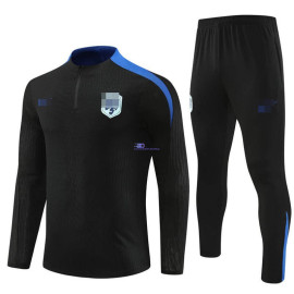 Sudadera de Entrenamiento Holanda Negro/Azul 2024