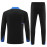 Sudadera de Entrenamiento Holanda Negro/Azul 2024 Kit