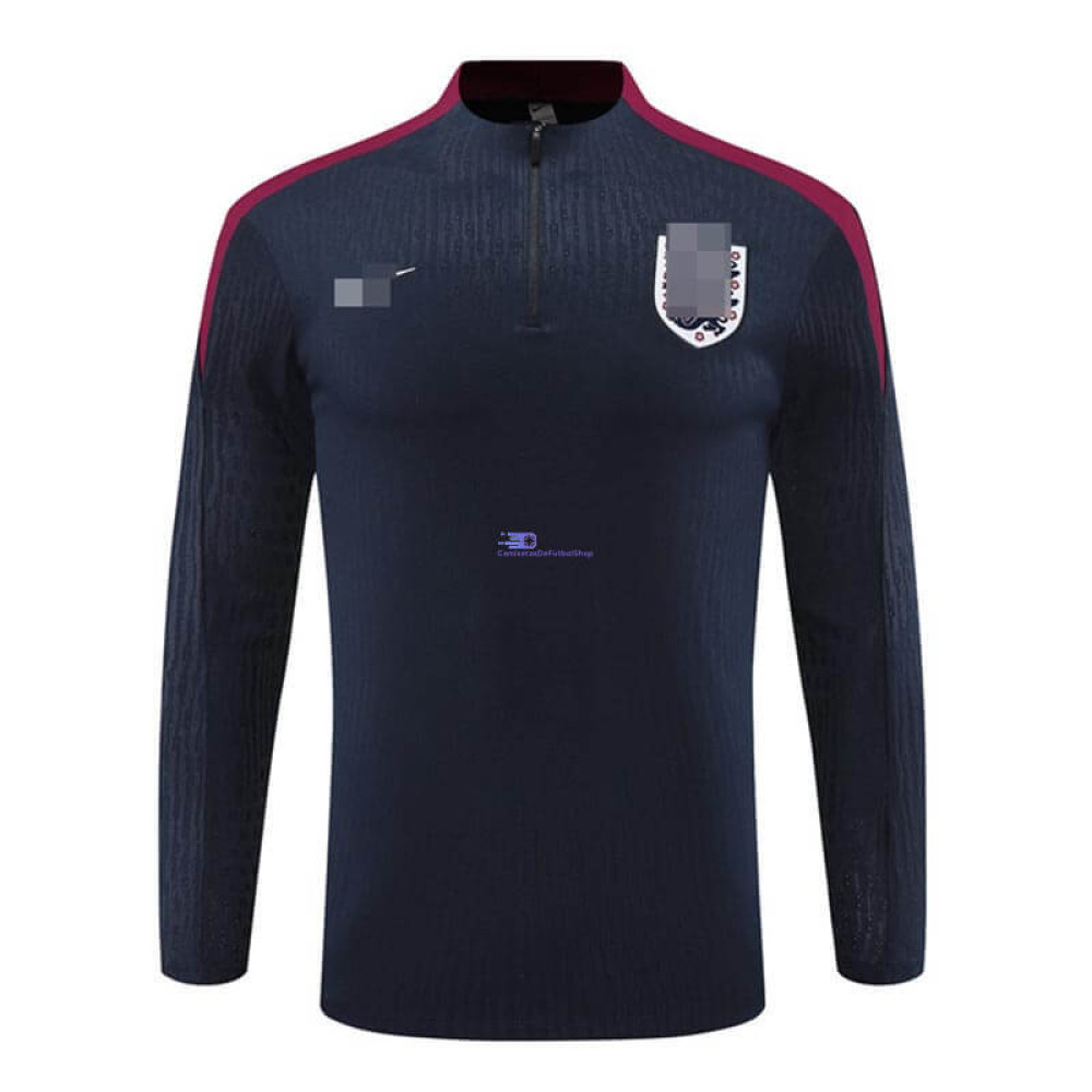 Sudadera de Entrenamiento Inglaterra Azul Marino/Rojo 2024