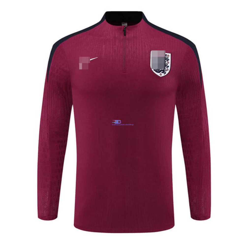 Sudadera de Entrenamiento Inglaterra Rojo/Negro 2024