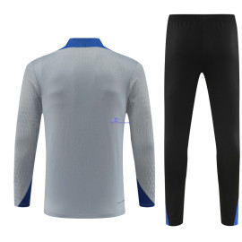Sudadera de Entrenamiento Inter de Milán Gris Claro 2024/2025 Kit