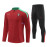 Sudadera de Entrenamiento Portugal Rojo/Verde 2024 Kit
