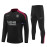 Sudadera de Entrenamiento PSG Negro/Rojo 2024/2025 Kit