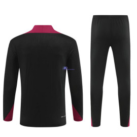 Sudadera de Entrenamiento PSG Negro/Rojo 2024/2025 Kit