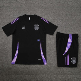 Camiseta de Entrenamiento Alemania Negro 2024 Kit