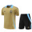 Camiseta de Entrenamiento Argentina Dorado/Azul 2024 Kit