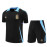 Camiseta de Entrenamiento Argentina Negro/Azul 2024 Kit