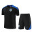 Camiseta de Entrenamiento Holanda Negro/Azul 2024 Kit