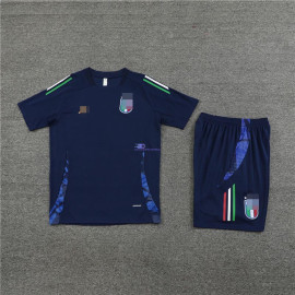 Camiseta de Entrenamiento Italia Azul 2024 Kit