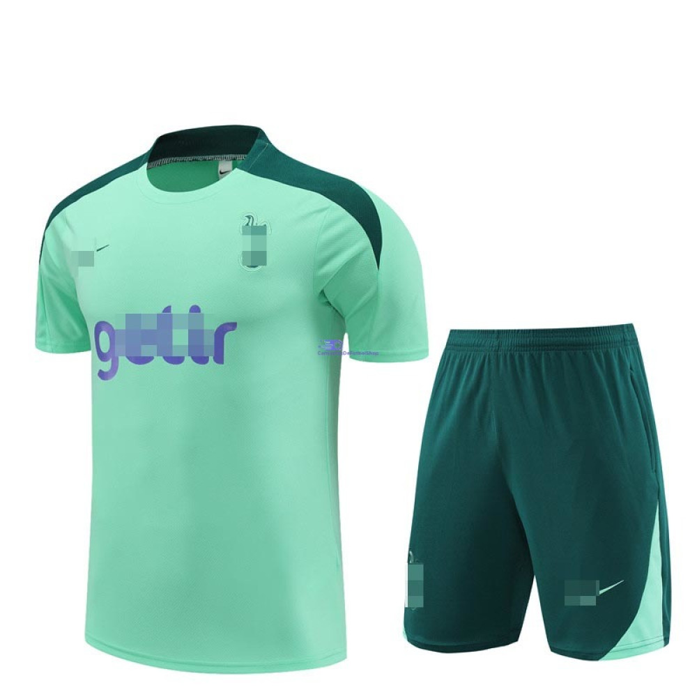 Camiseta de Entrenamiento Tottenham Hotspur Verde 2024/2025 Kit