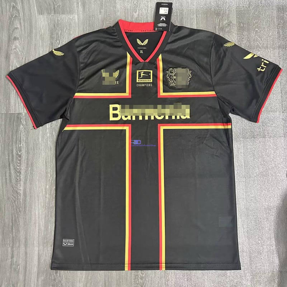 Camiseta Leverkusen 2024/2025 Negro Especial Edición