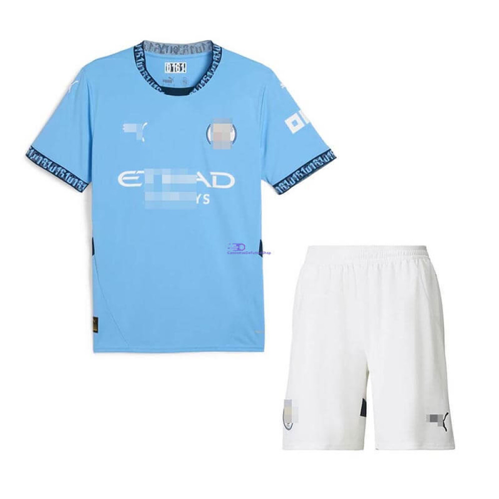 Camiseta Manchester City 2024/2025 1ª Equipación Niño Kit