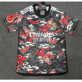 Camiseta Real Madrid 2024/2025 Negro/Rojo Especial Edición
