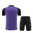 Camiseta de Entrenamiento Alemania Morado/Negro 2024 Niño Kit