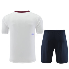 Camiseta de Entrenamiento Inglaterra Blanco/Rojo 2024 Niño Kit