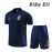 Camiseta de Entrenamiento Italia Azul 2024 Niño Kit