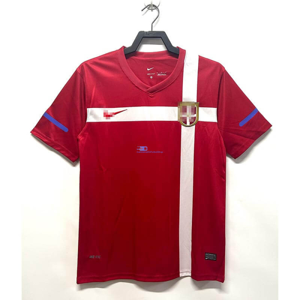 Camiseta Serbia 2010 1ª Equipación Retro
