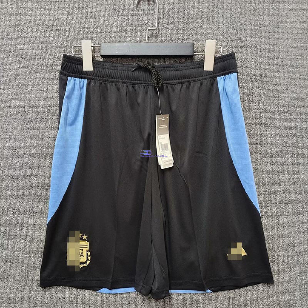 Pantalón Corto Argentina Negro/Azul 2024