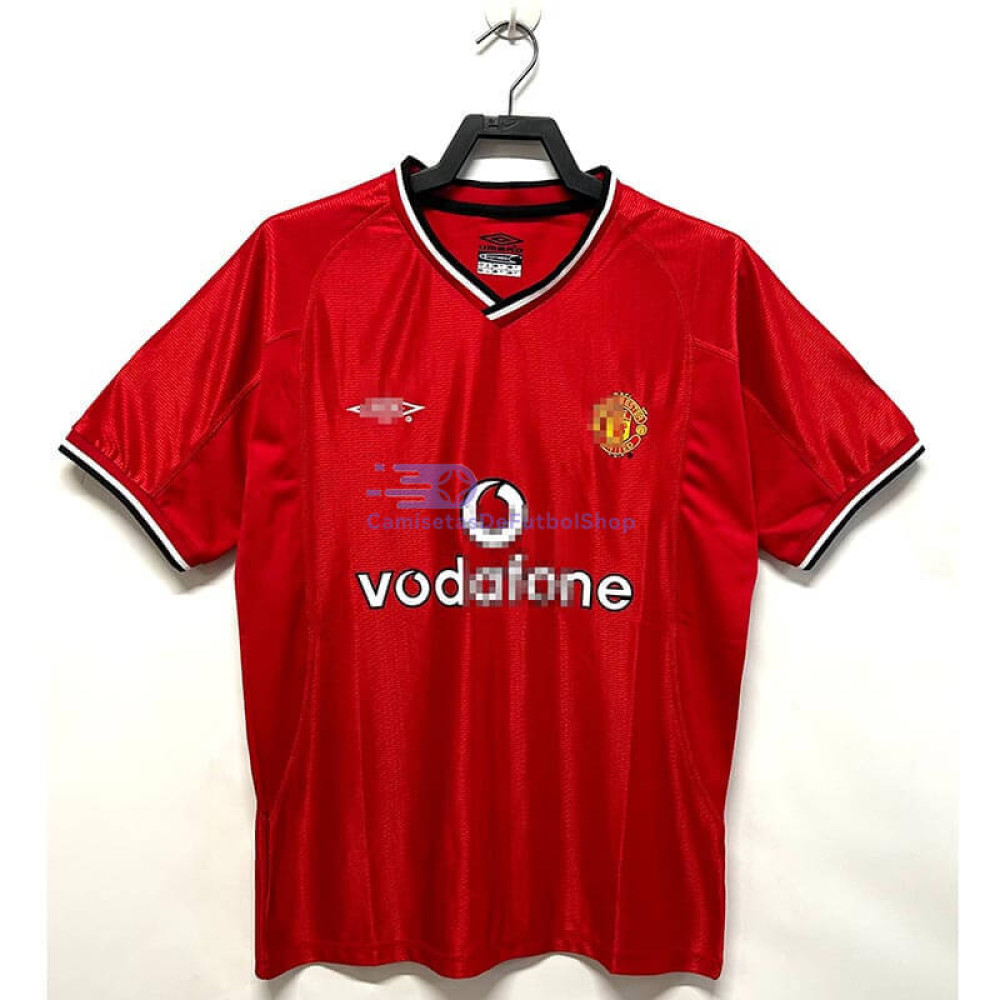 Camiseta Manchester United 2000/02 1ª Equipación Retro