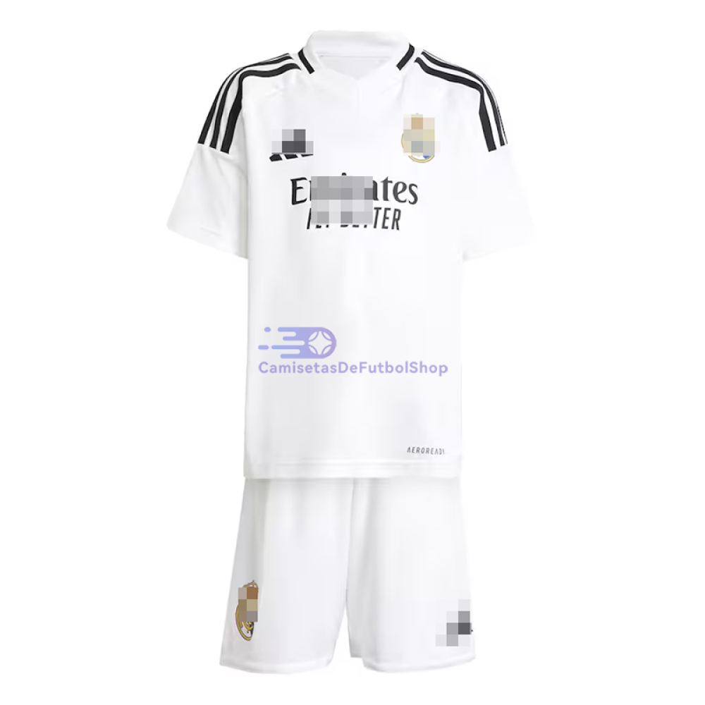 Camiseta Real Madrid 2024/2025 1ª Equipación Niño Kit