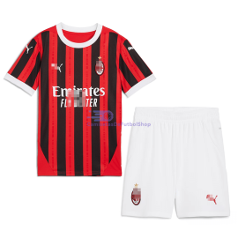 Camiseta AC Milan 2024/2025 1ª Equipación Niño Kit
