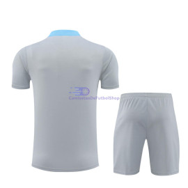 Camiseta de Entrenamiento Atlético de Madrid 2024/2025 Gris Claro Kit (El Escudo Anterior)