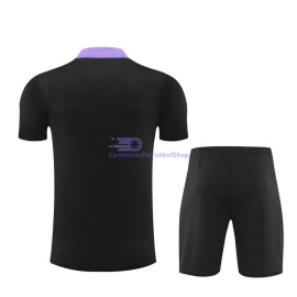 Camiseta de Entrenamiento Inglaterra 2024 Negro/Morado Kit