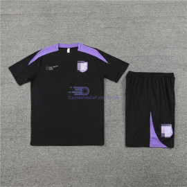 Camiseta de Entrenamiento Inglaterra 2024 Negro/Morado Kit