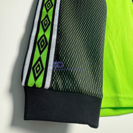 Camiseta de Portero Manchester United 1998/99 Verde Retro ML