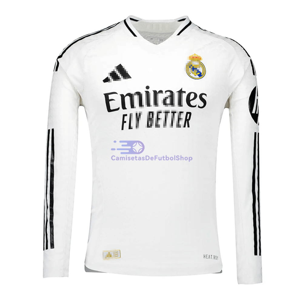 Camiseta Real Madrid 2024/2025 1ª Equipación ML (EDICIÓN JUGADOR)