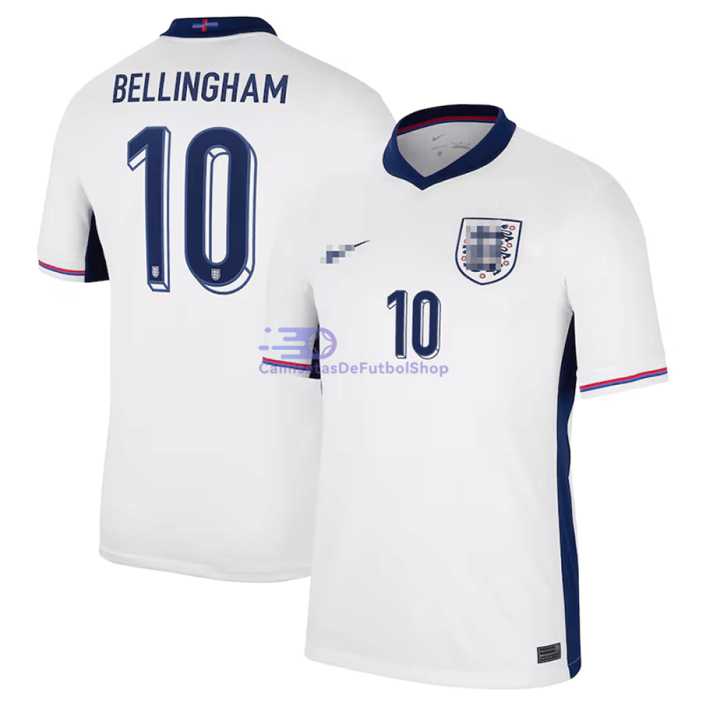 Camiseta Bellingham 10 Inglaterra 2024 1ª Equipación