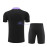 Camiseta de Entrenamiento Inglaterra Negro/Morado 2024 Niño Kit
