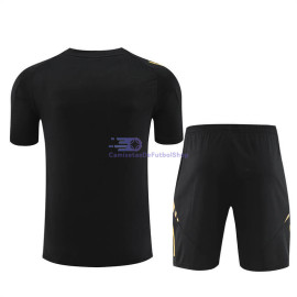 Camiseta de Entrenamiento Real Madrid Negro/Dorado 2024/2025 Kit