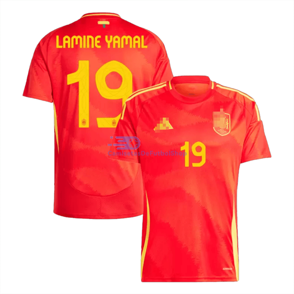 Camiseta Lamine Yamal 19 España 2024 1ª Equipación