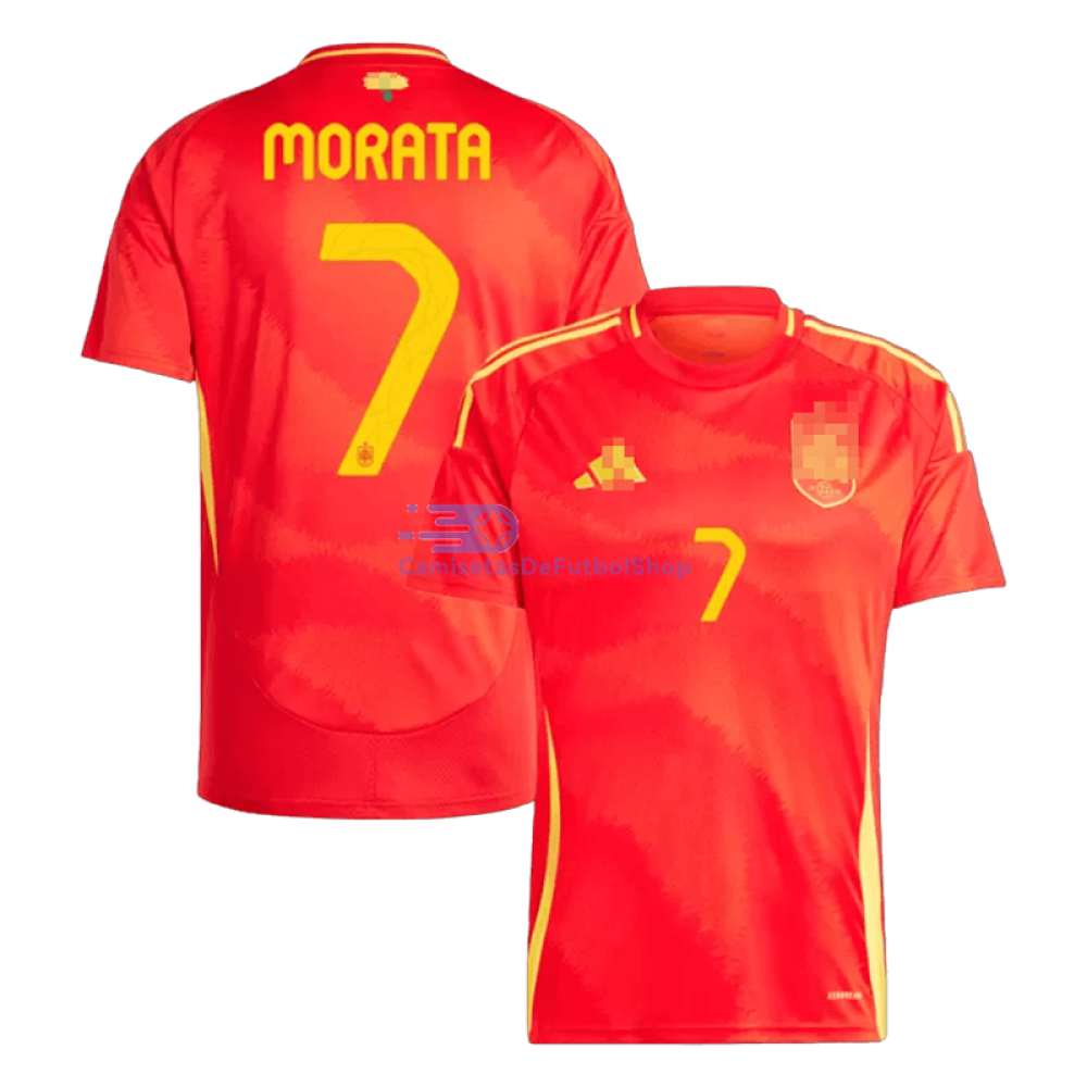 Camiseta MORATA 7 España 2024 1ª Equipación