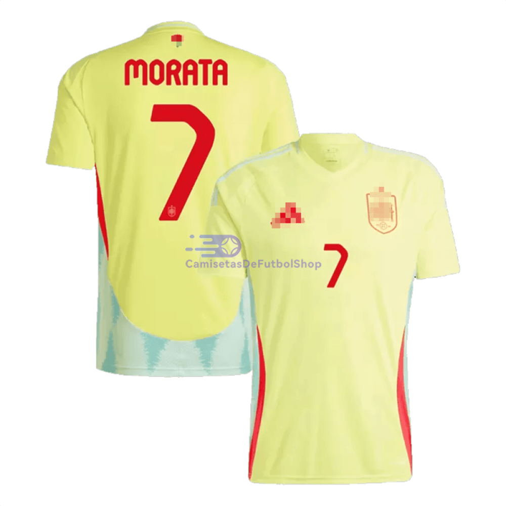 Camiseta MORATA 7 España 2024 2ª Equipación