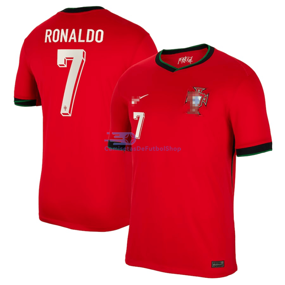 Camiseta RONALDO 7 Portugal 2024 1ª Equipación