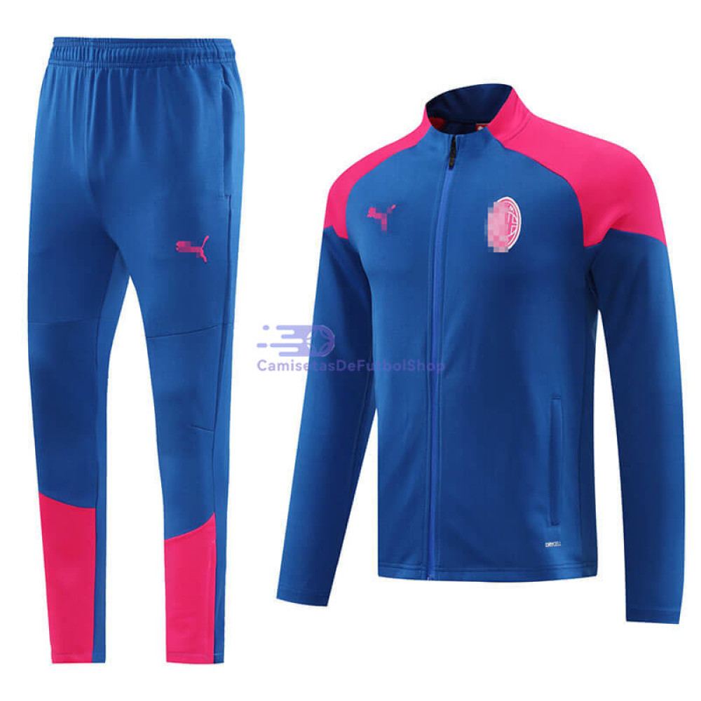 Chandal AC Milan Azul/Rosa 2024/2025