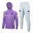 Chandal Con Capucha Real Madrid Morado 2024/2025