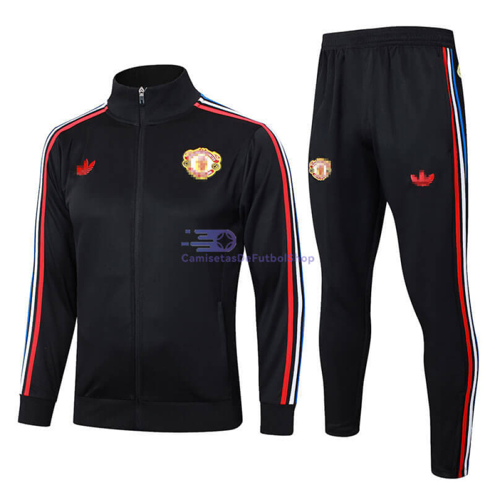 Chandal Manchester United Negro 2024/2025