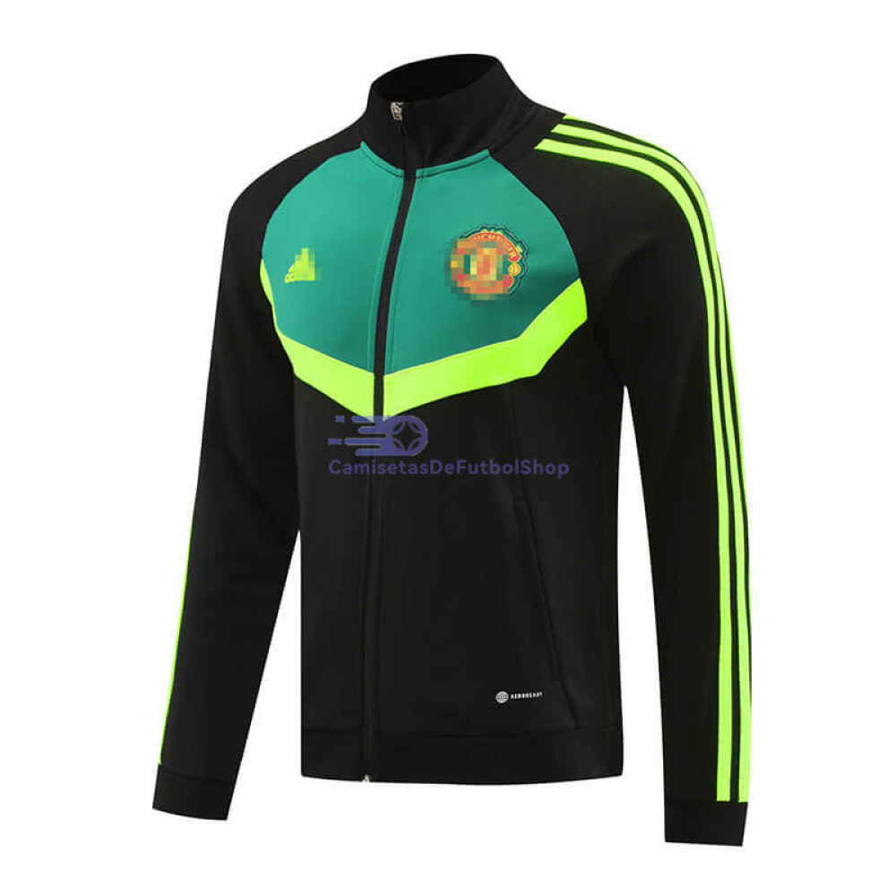 Chaqueta Manchester United Negro/Verde 2024/2025