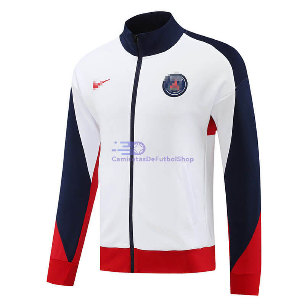 Chaqueta PSG Blanco/Azul/Rojo 2024/2025